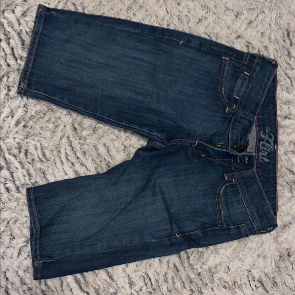 Cute denim shorts!